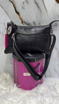 Borsa Phard in vera pelle stampata misura piccola