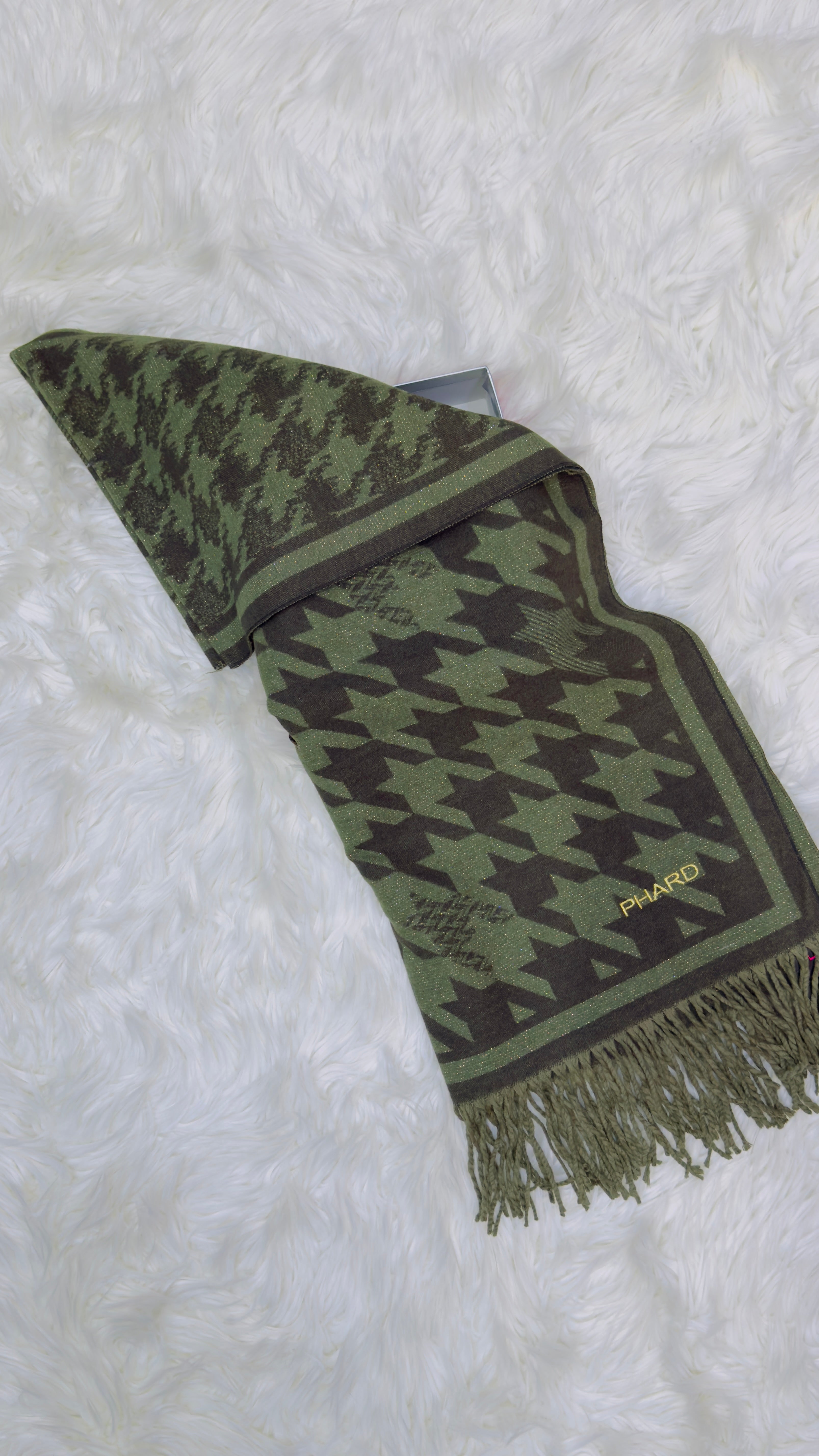 Sciarpa Phard Lurex misura grande con scatola