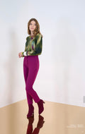 Blusa Phard fantasia verde e panna