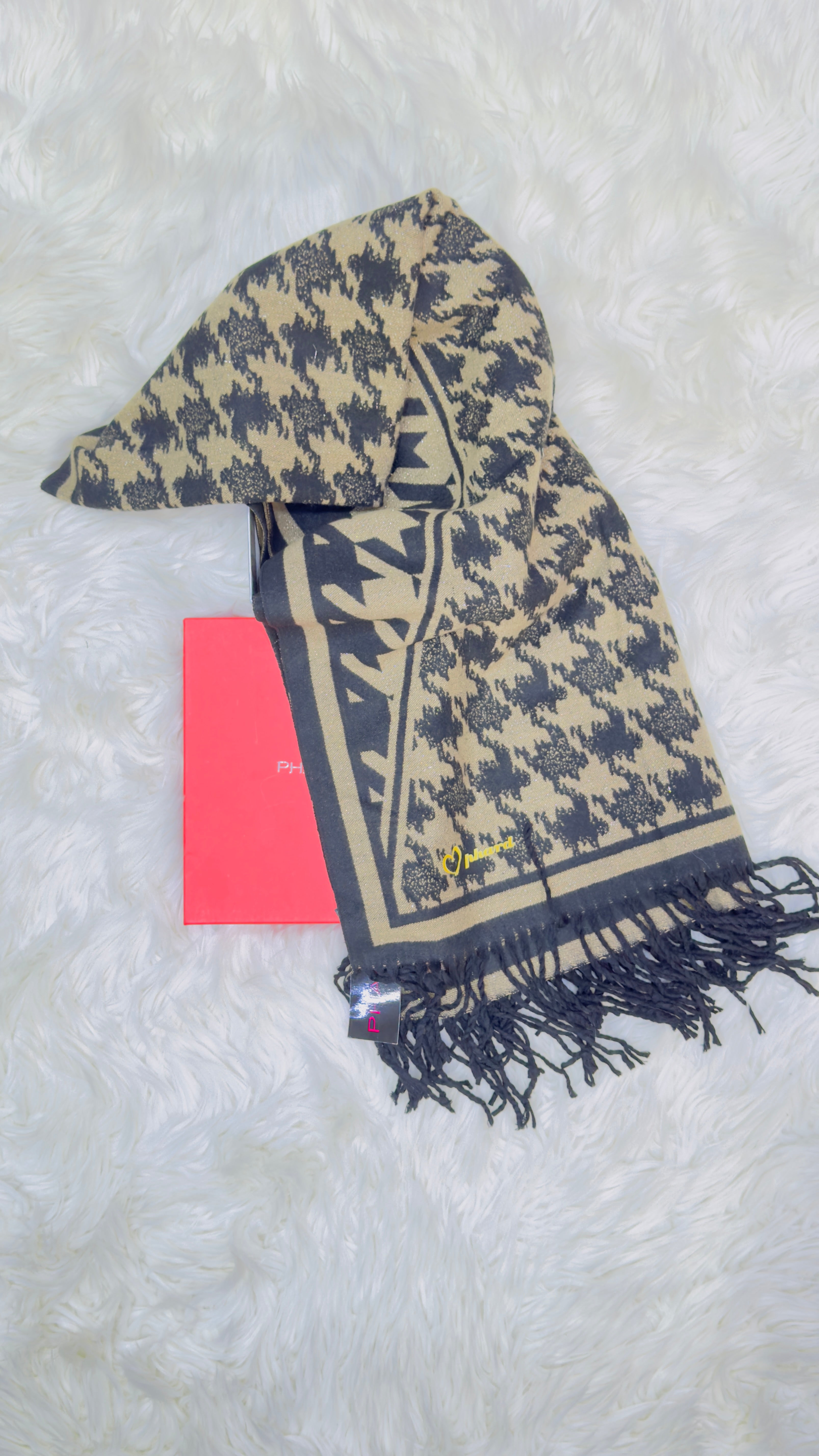 Sciarpa Phard Lurex misura grande con scatola