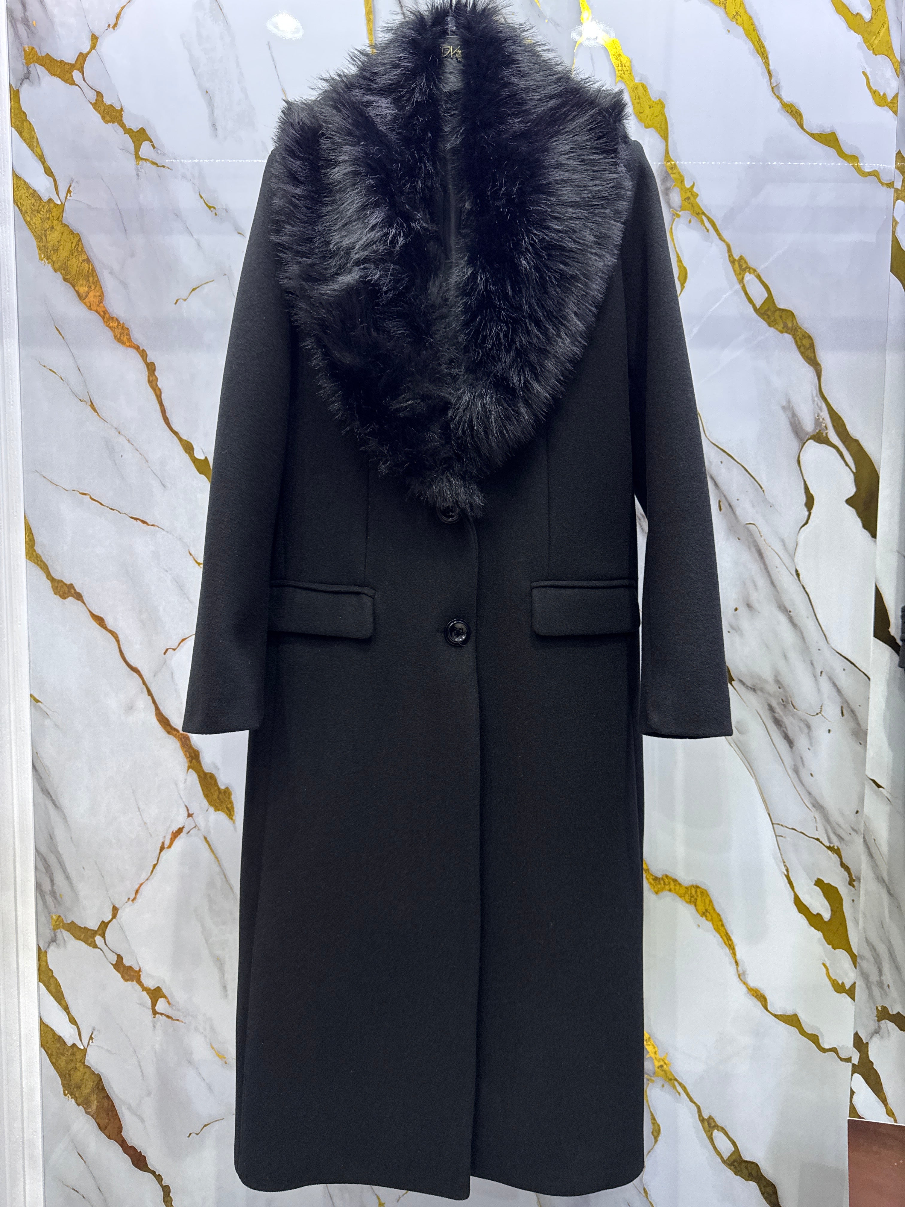 Cappotto con pelliccia pdk