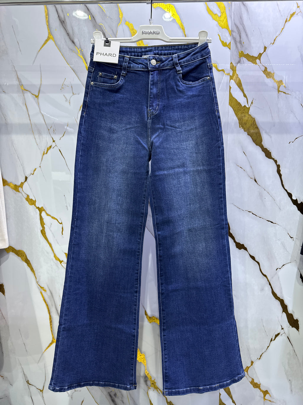 Jeans a palazzo Phard elasticizzato