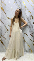 Abito pdk in cotone 100% fantasia tono su tono