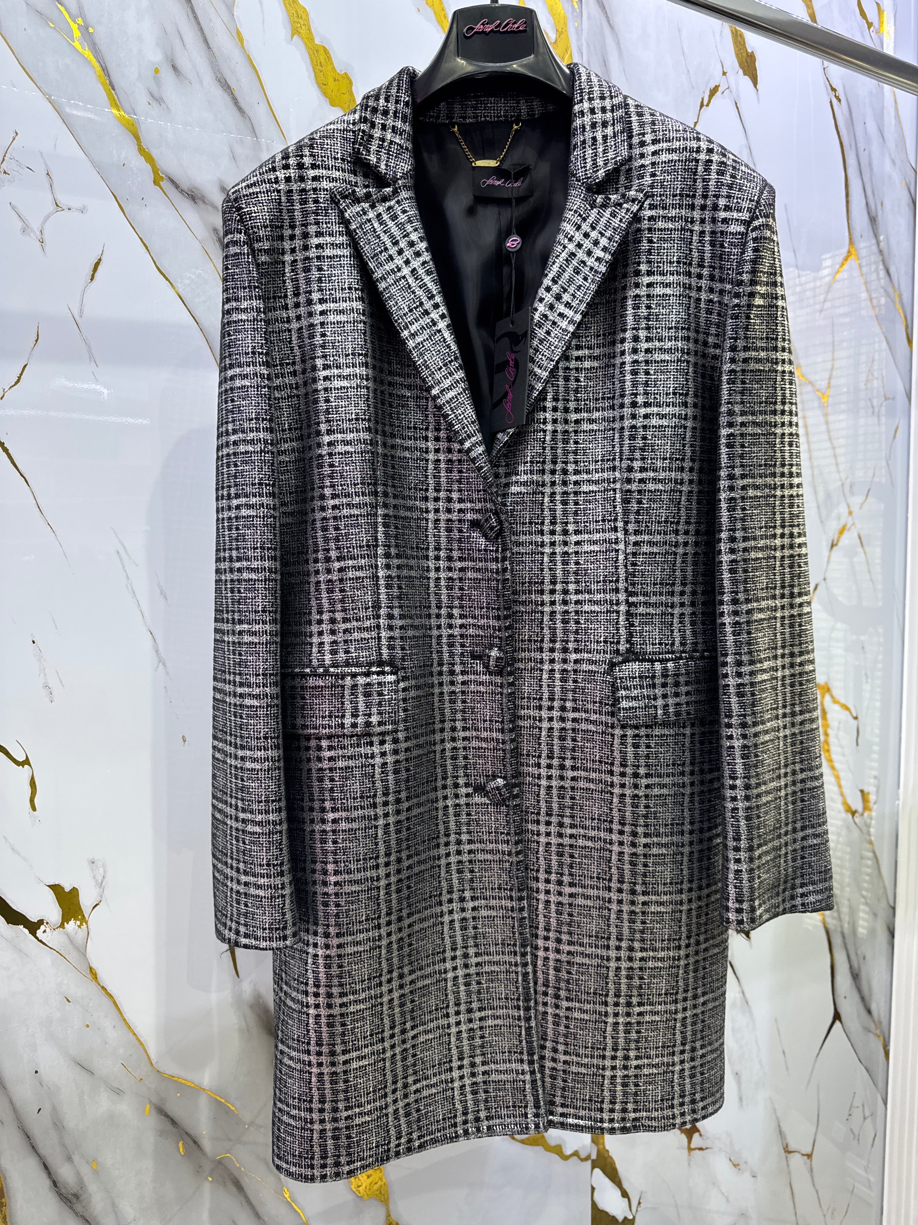 Cappotto Argento Sarah Chole