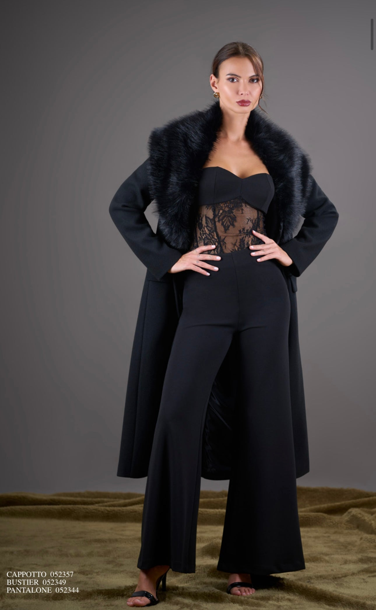 Cappotto con pelliccia pdk