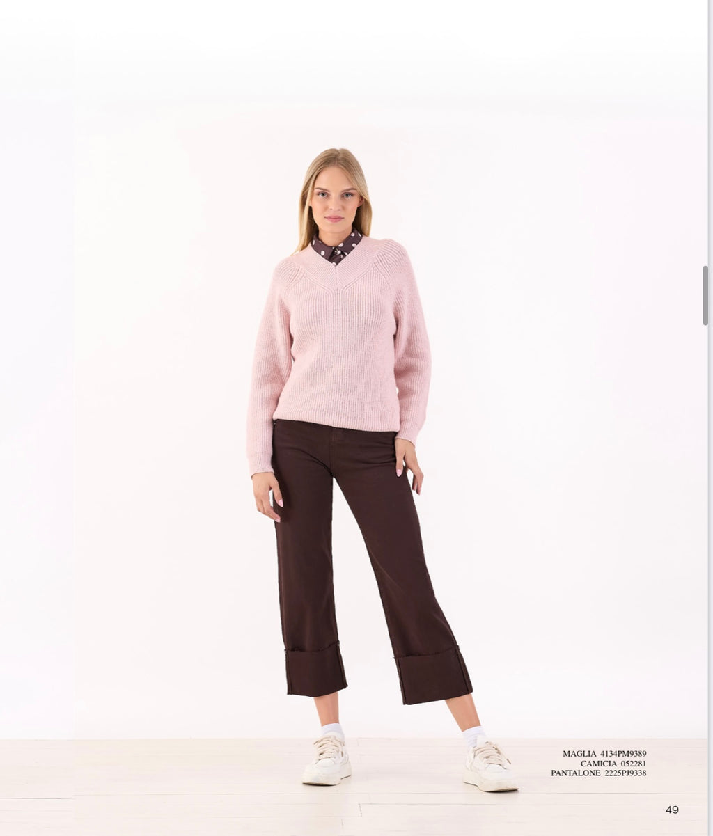 Maglione Pdk con applicazioni paillettes