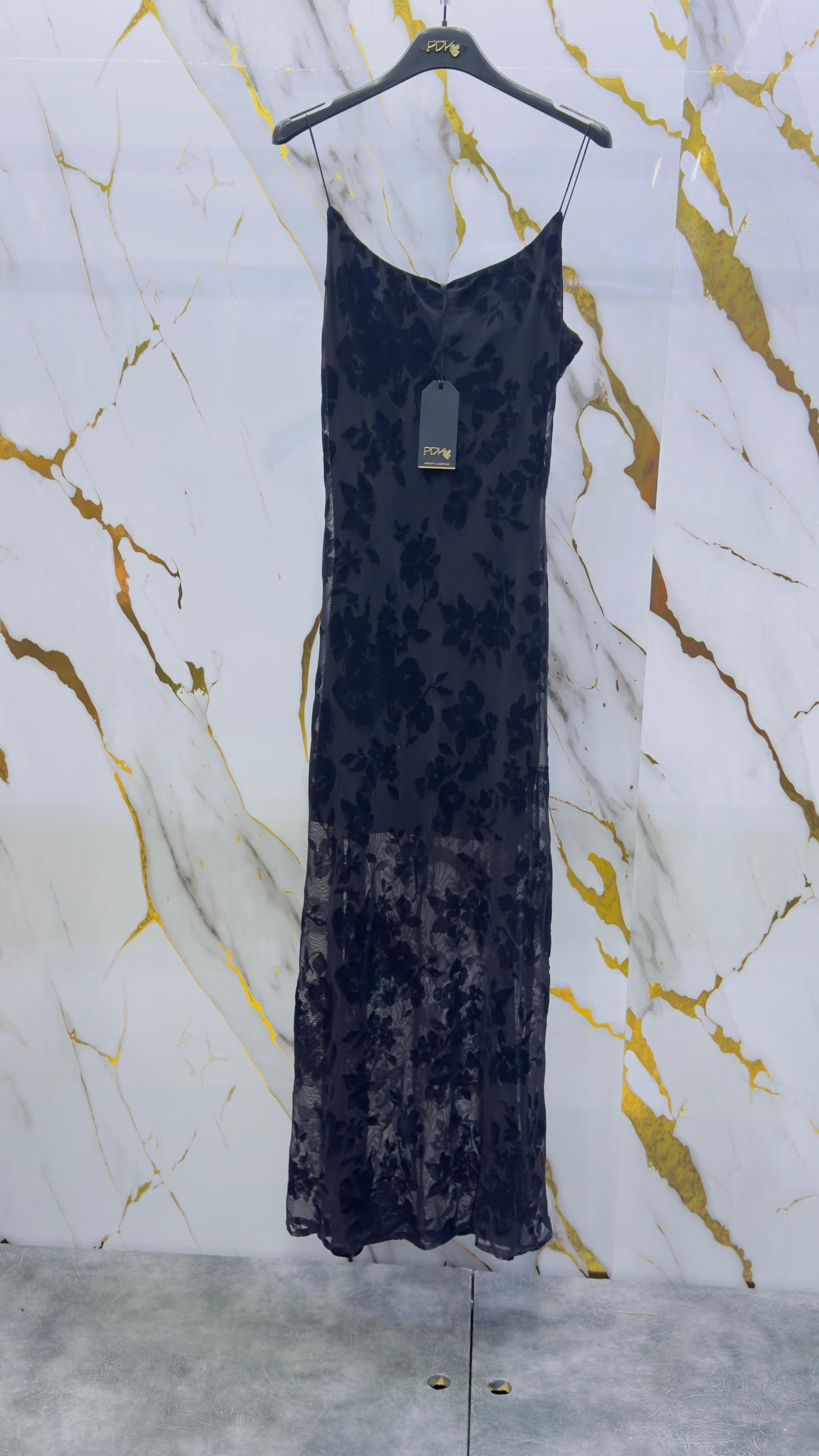 Abito PDK con Velo e Fiori